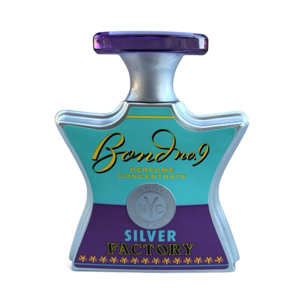 Bond No 9 Andy Warhol  Silver Factory 100ml /3.3 Fl oz- New
